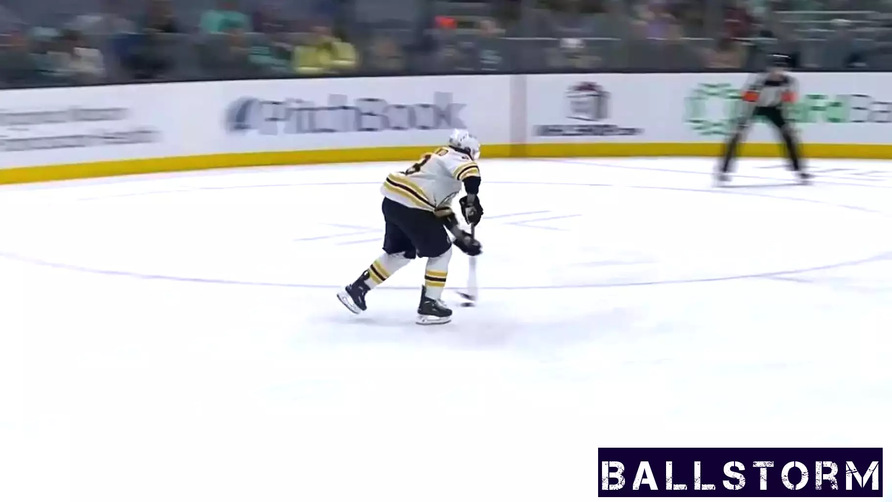 Brad Marchand Shines with a Goal Against the Seattle Kraken