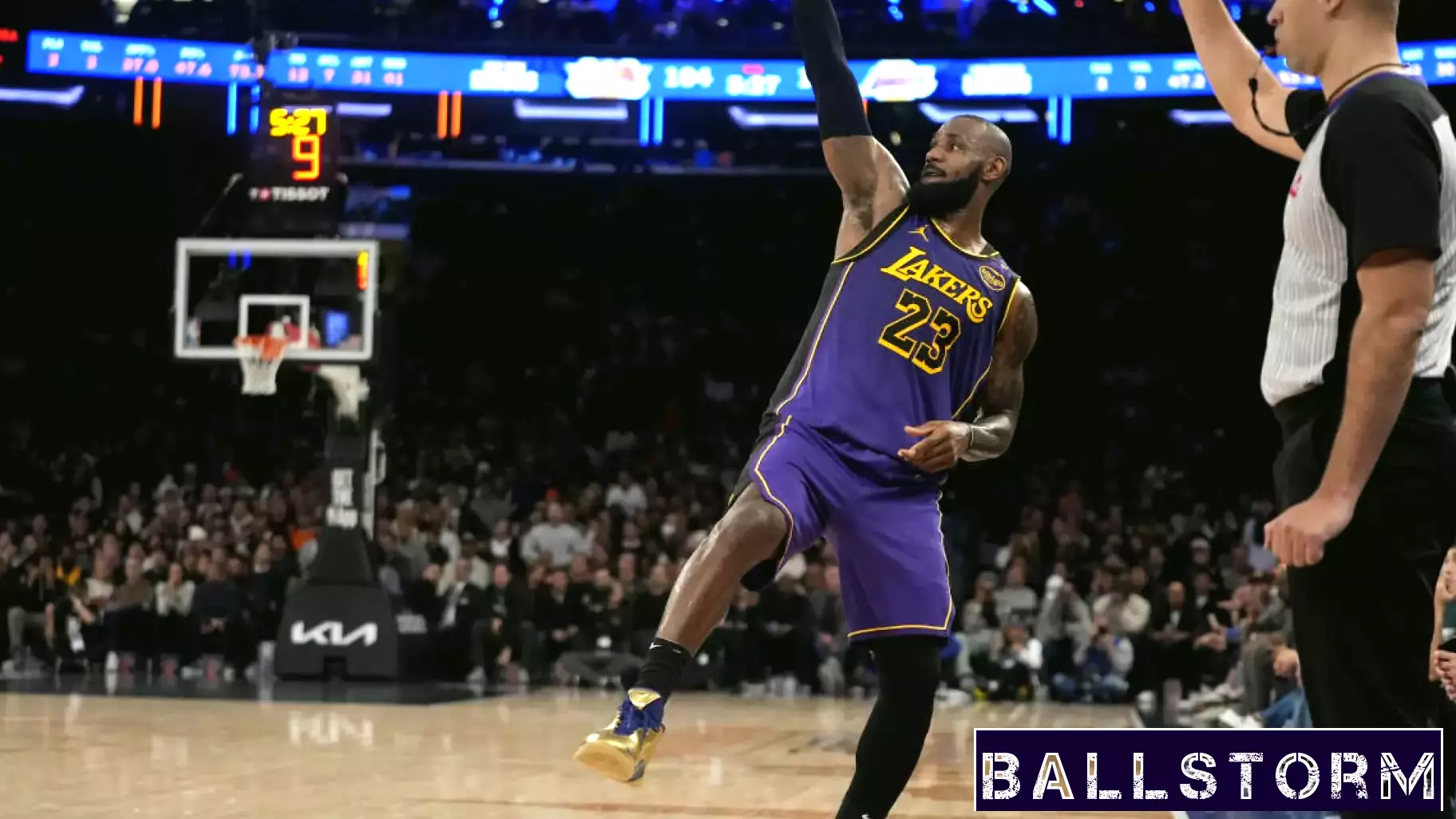 LeBron James Shines with Triple-Double in Lakers' Victory Over Knicks