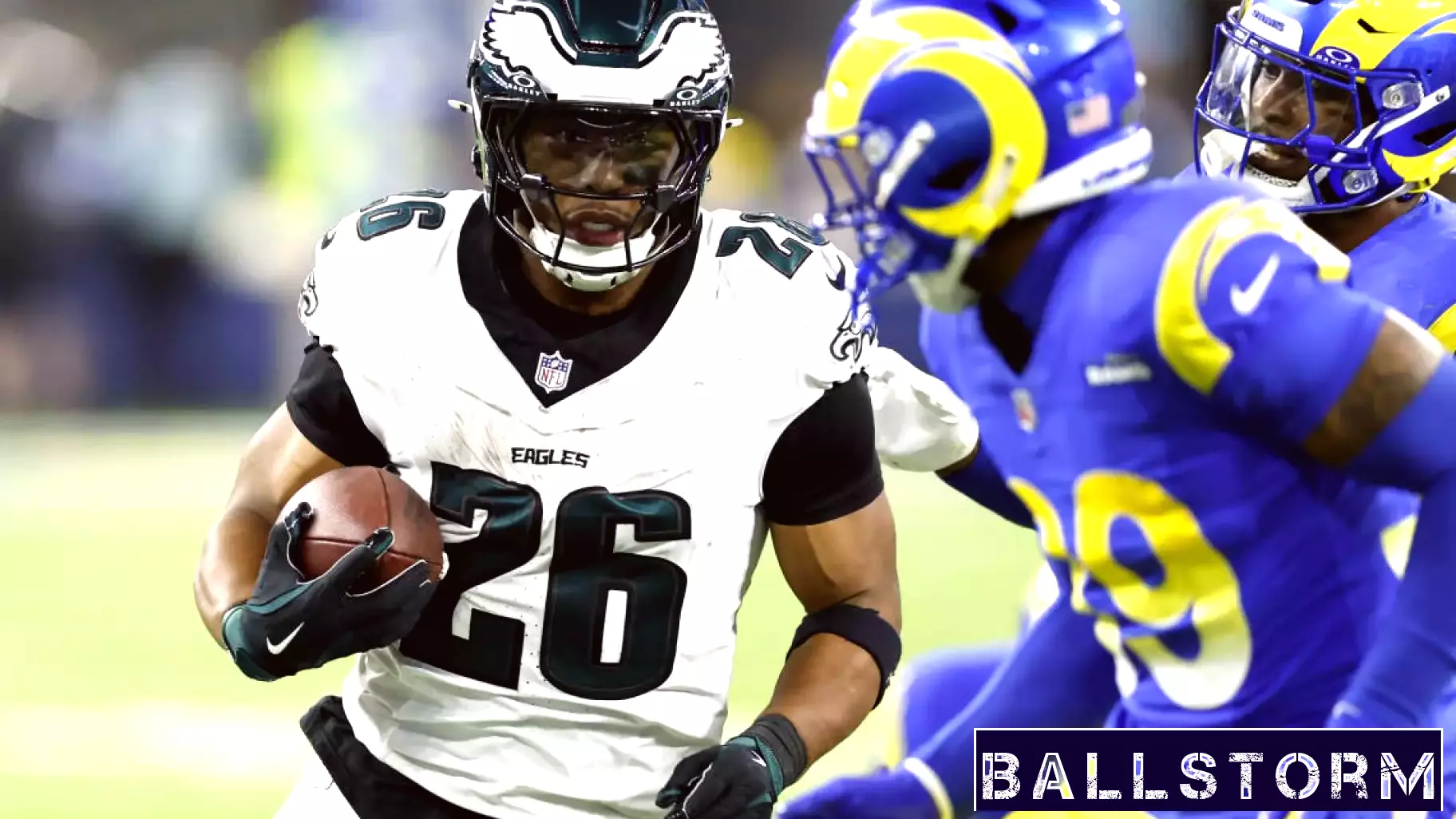 Saquon Barkley Shines with 255 Rushing Yards in Eagles' Victory Over Rams